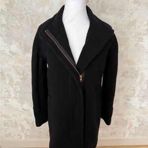 J. Crew City Coat Black